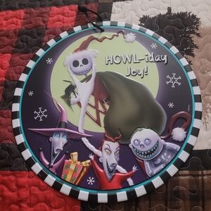 The Nightmare Before Christmas HOWL-iday Joy Sign